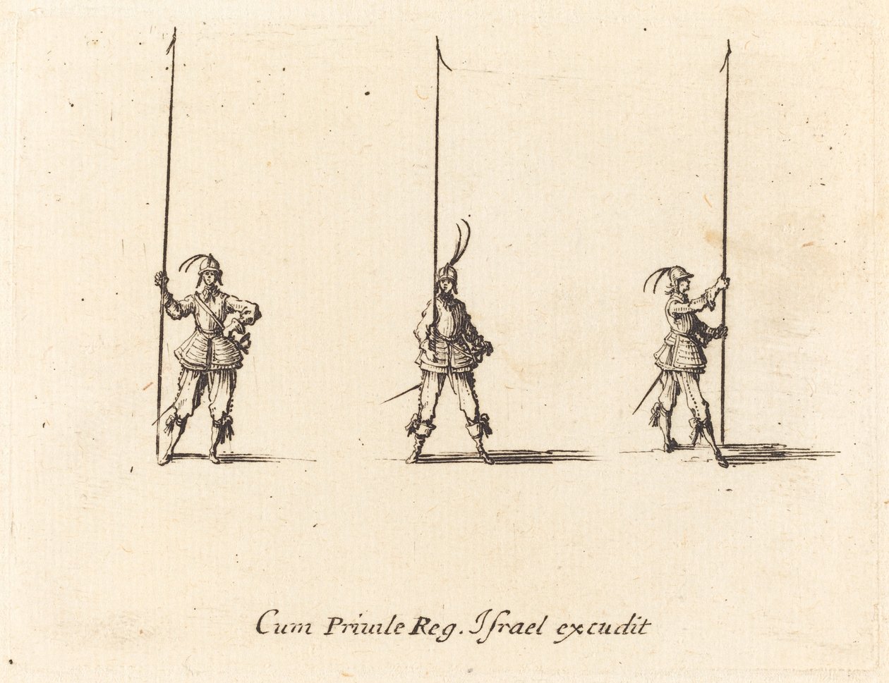 Vrtejte se zvednutými štikami od Jacques Callot