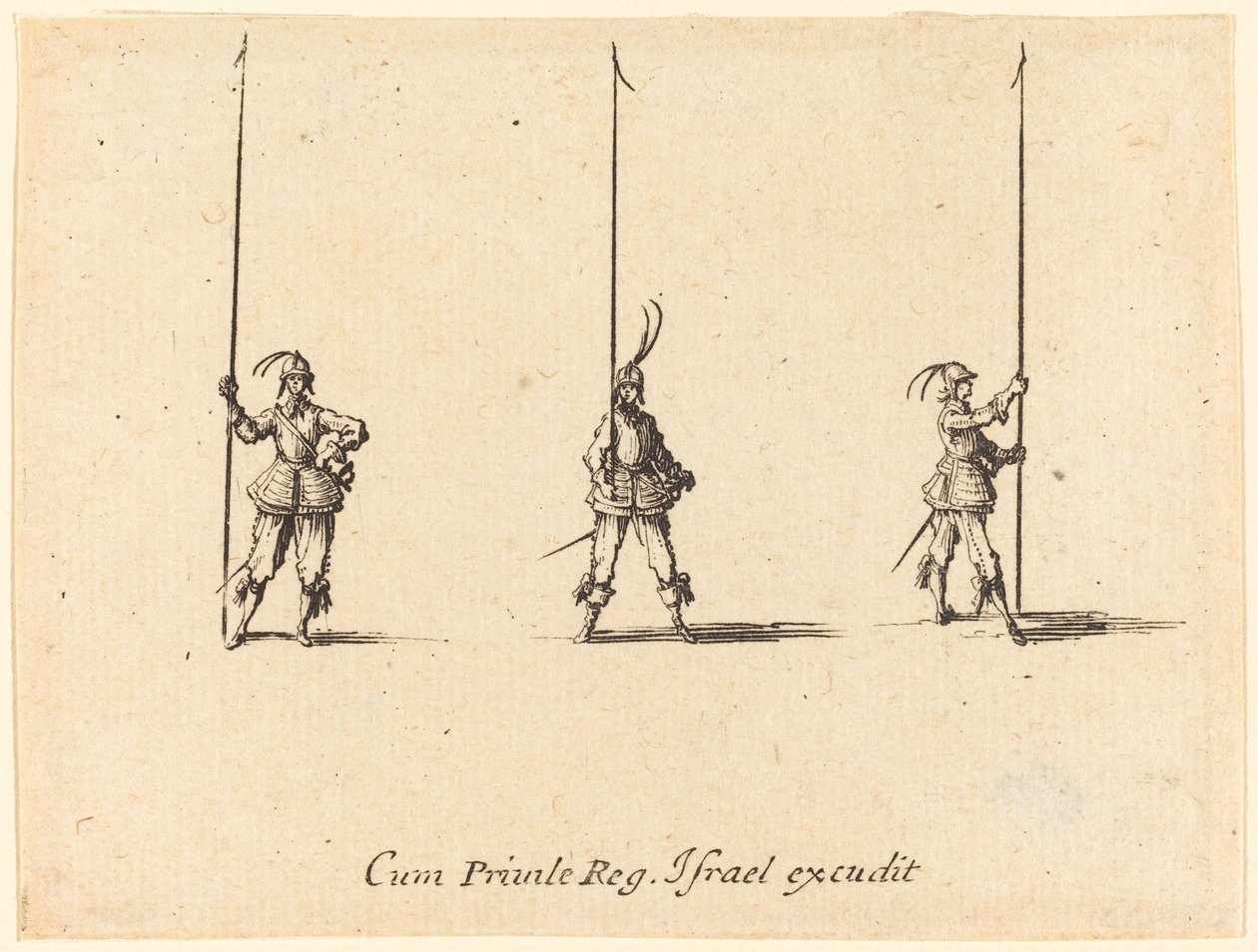 Vrtejte se zvednutými štikami od Jacques Callot