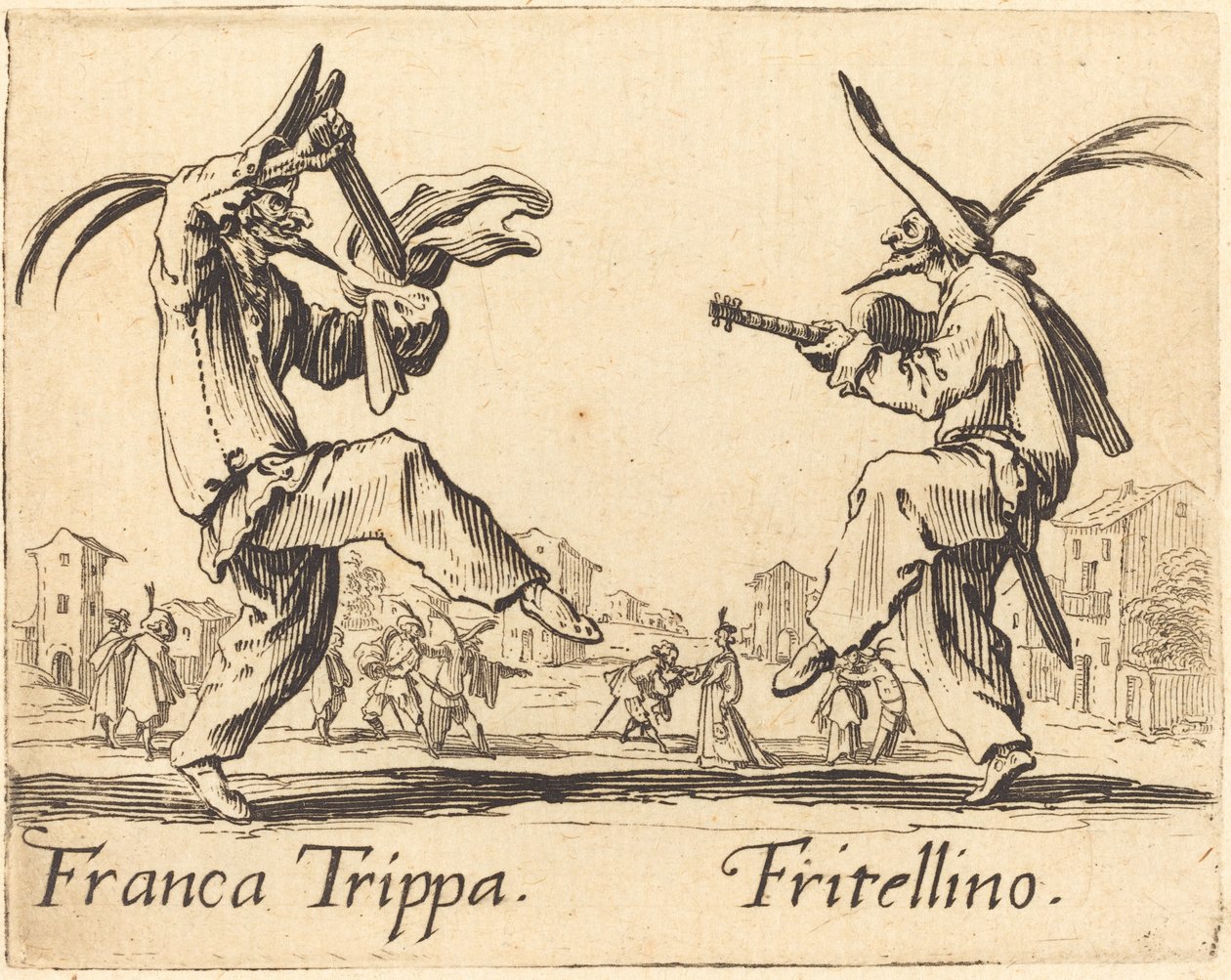 Franca Trippa a Fritellino od Jacques Callot