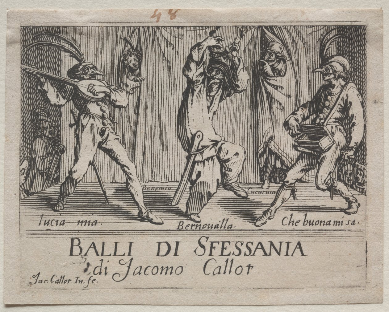 Frontispis od Jacques Callot