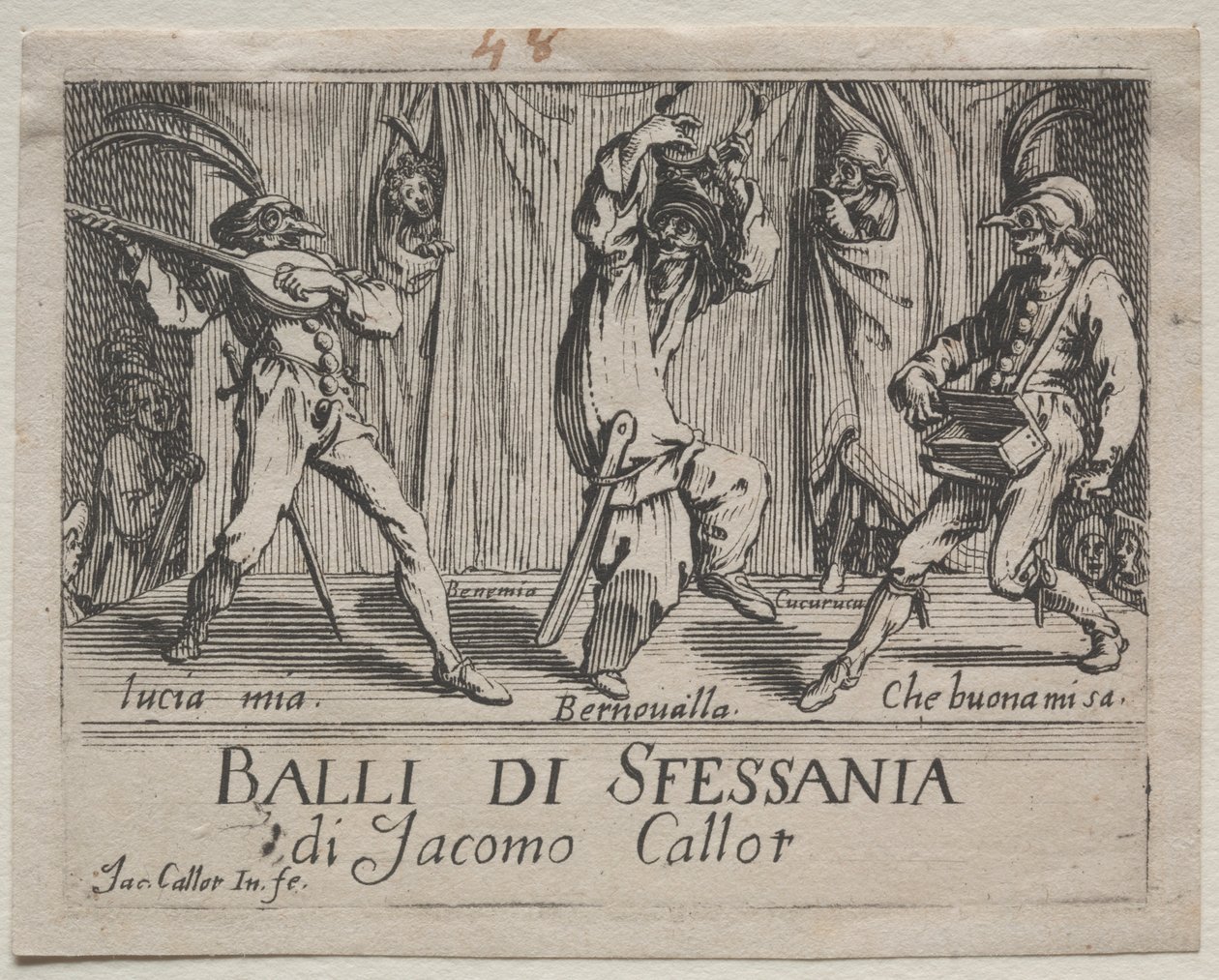Frontispis, 1621. od Jacques Callot