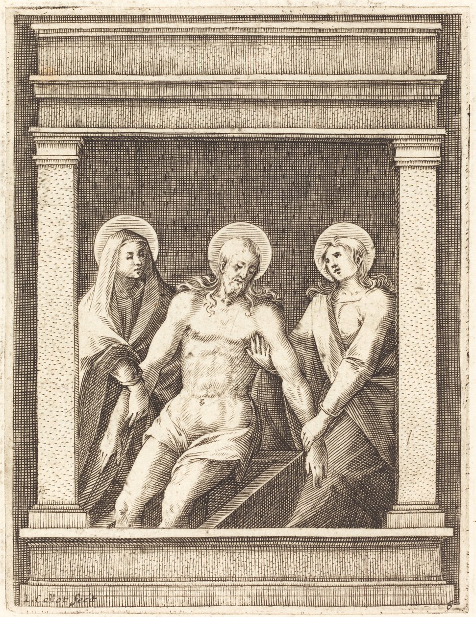 Bědování od Jacques Callot