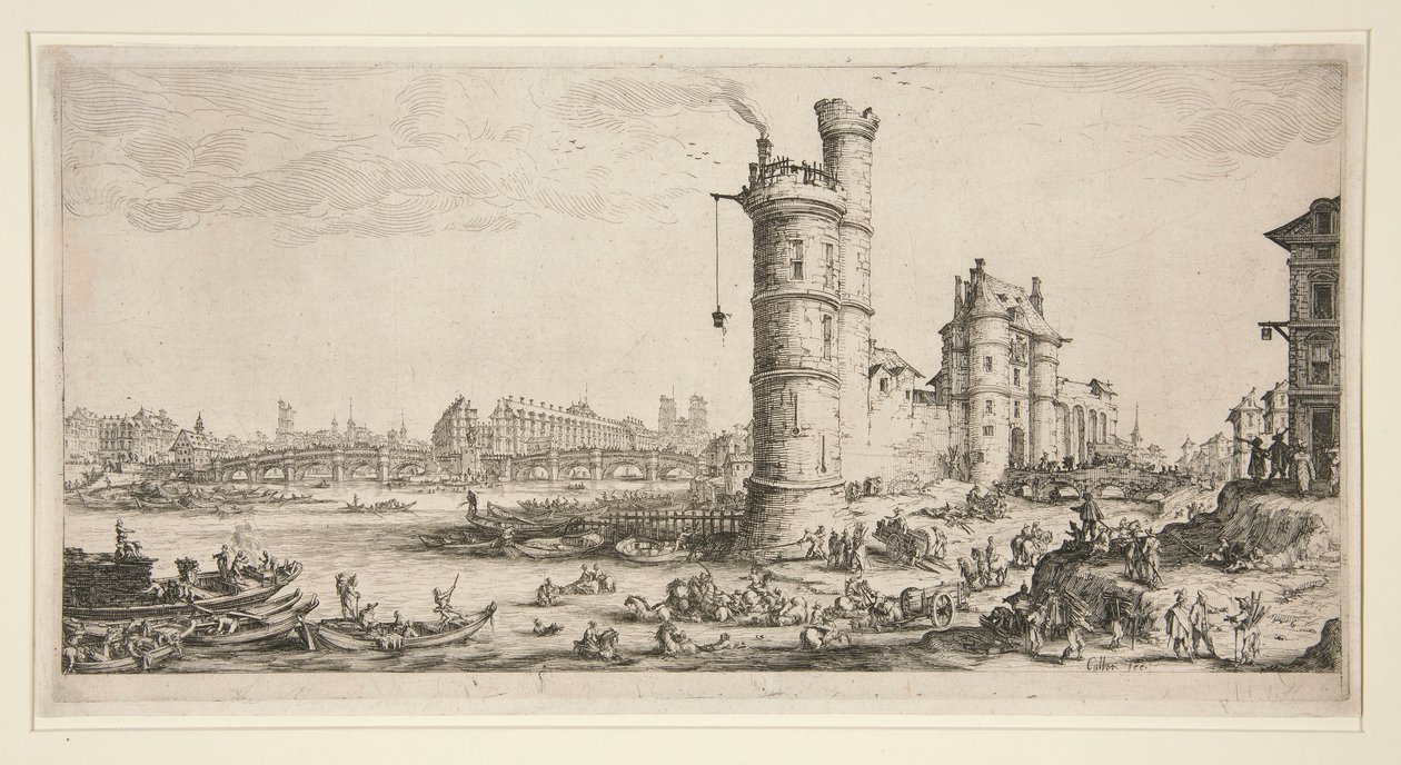 Nový most od Jacques Callot