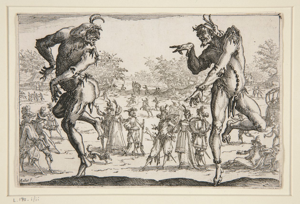 Obě kalhoty od Jacques Callot