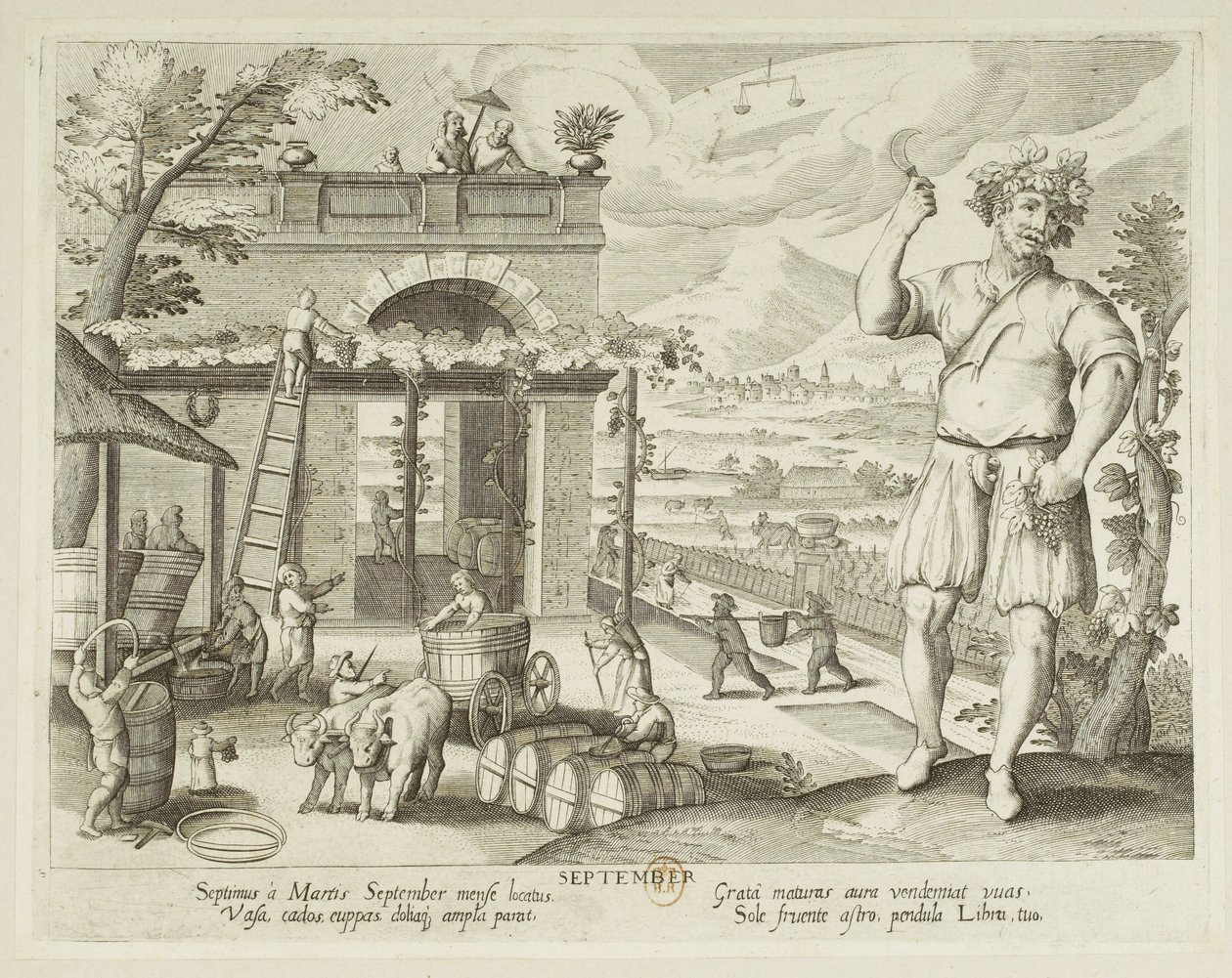 Měsíce. 9. září od Jacques Callot