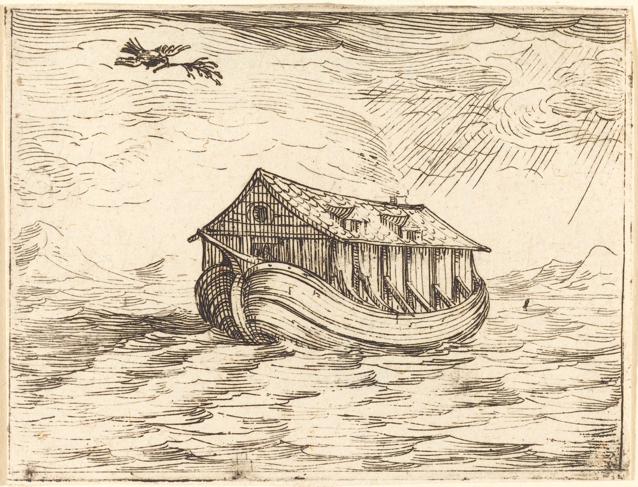 Noemova archa od Jacques Callot