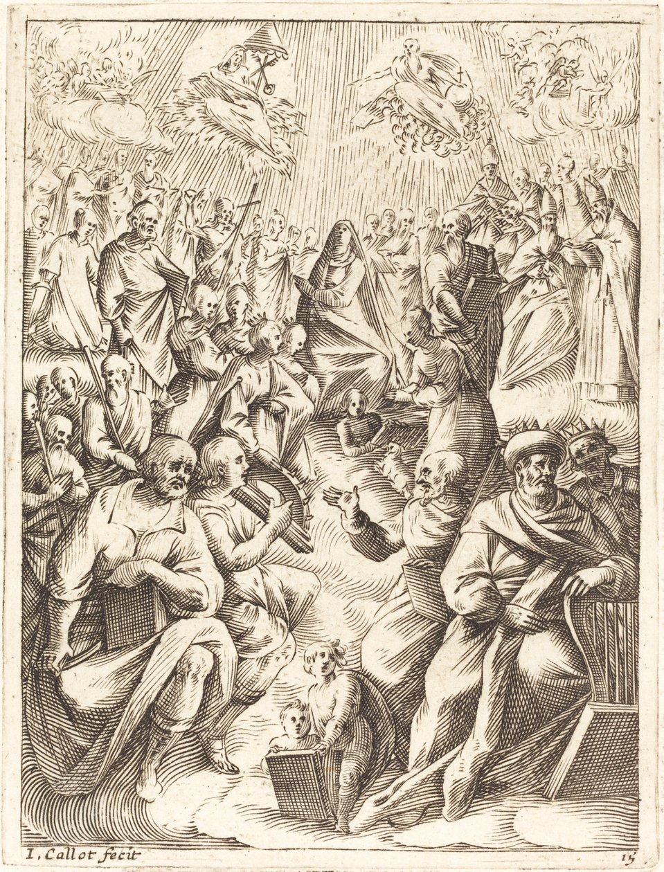 Ráj, 16081611. od Jacques Callot