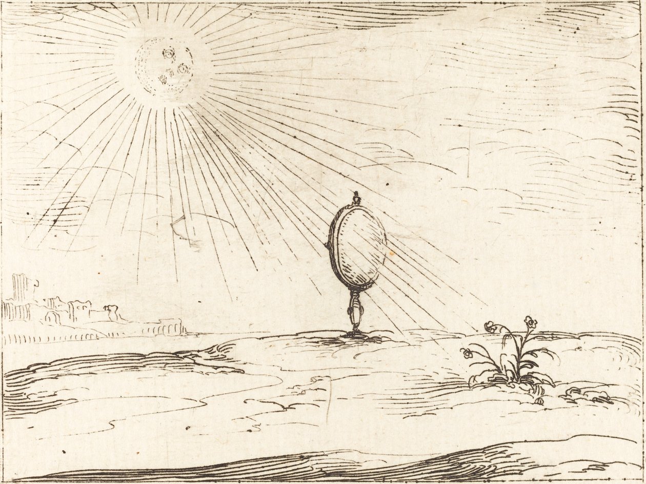 Paprsky slunce od Jacques Callot