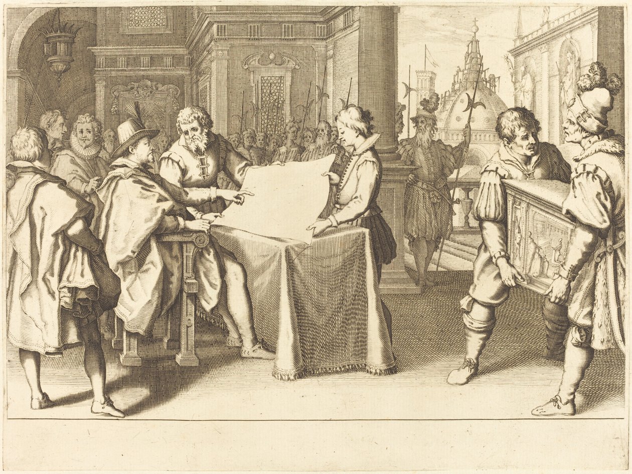 Obnova Duomo, Florencie od Jacques Callot