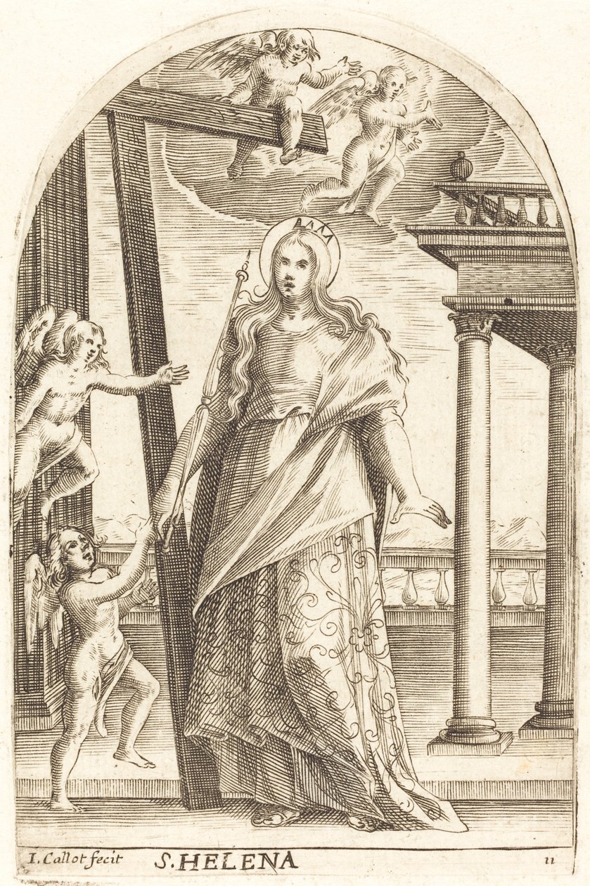 Svatá Helena, 16081611. od Jacques Callot