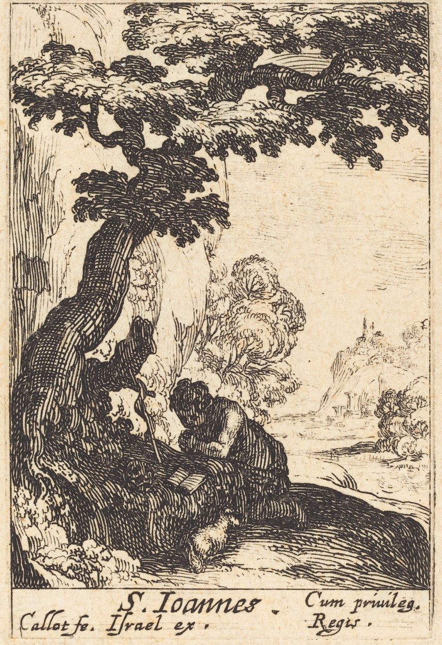 Svatý Jan Křtitel od Jacques Callot