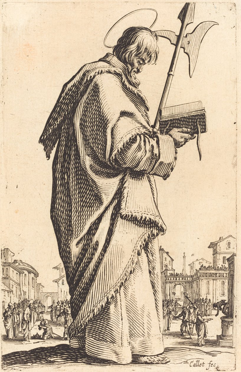 Svatý Matyáš od Jacques Callot