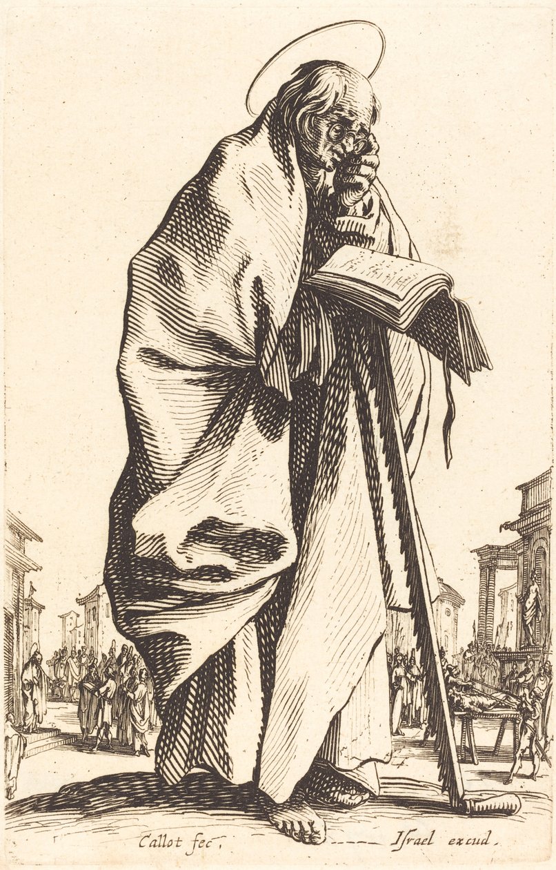 Svatý Šimon od Jacques Callot
