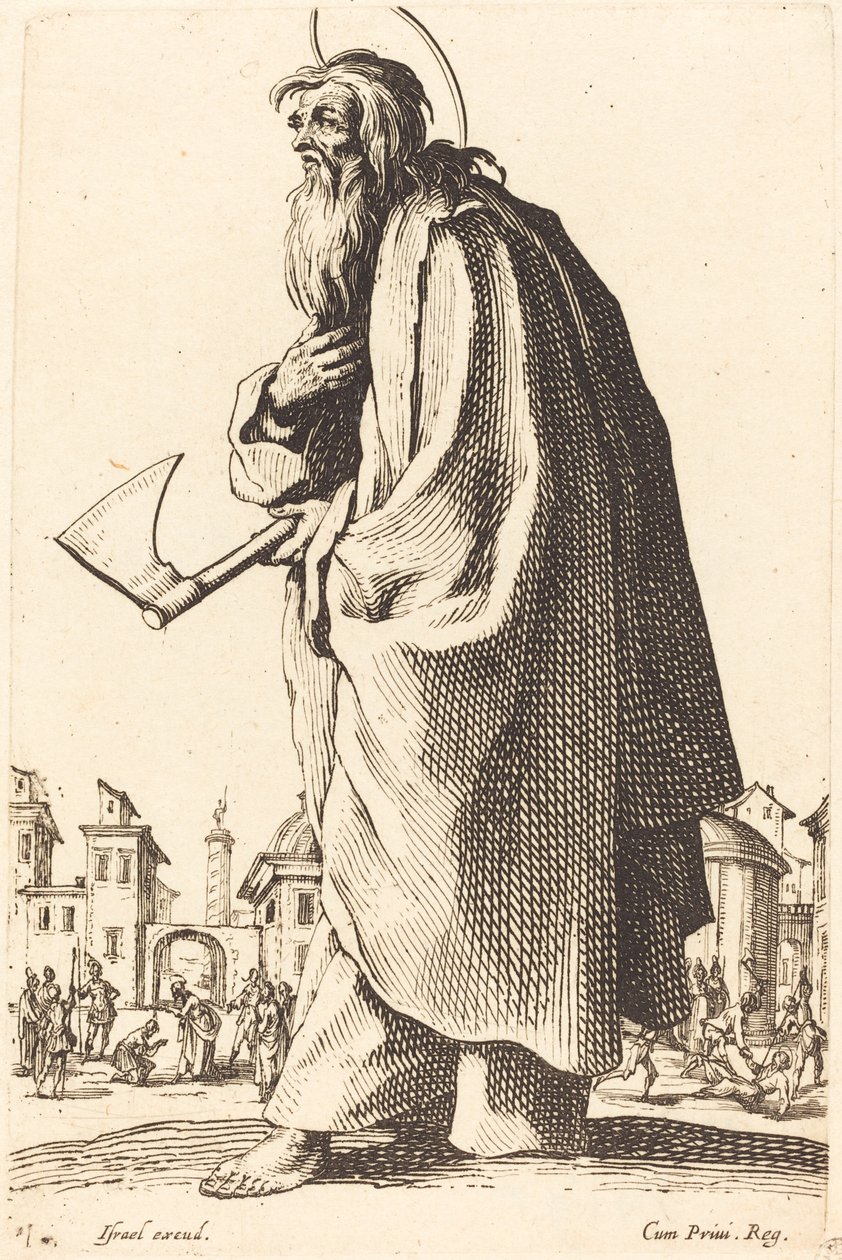 Svatý Tadeáš od Jacques Callot