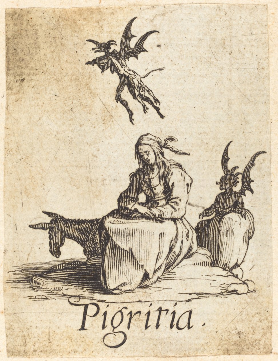 Lenochod od Jacques Callot