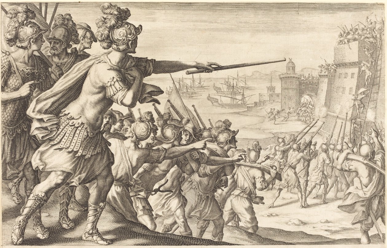 Odebírání kosti od Jacques Callot