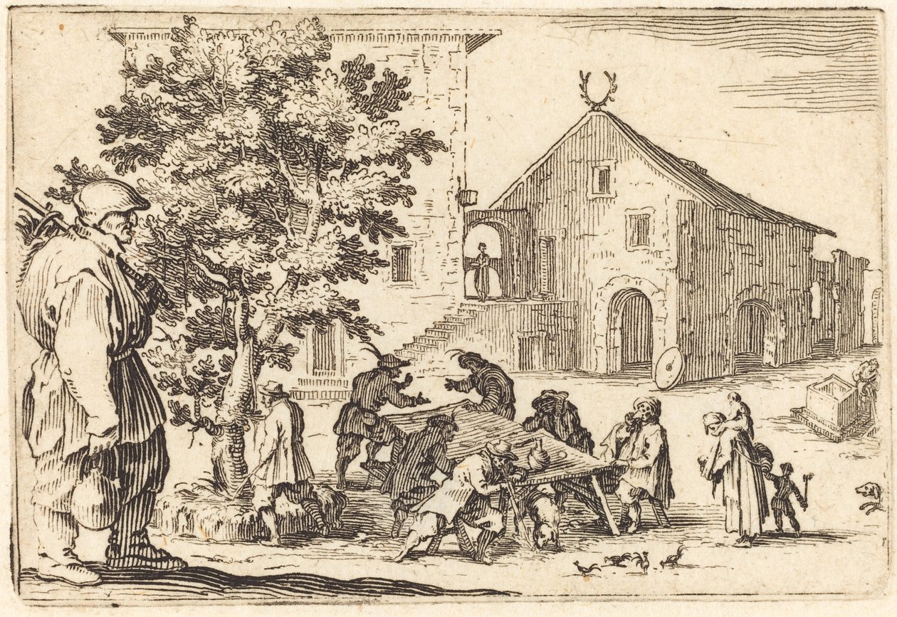 Krčma od Jacques Callot