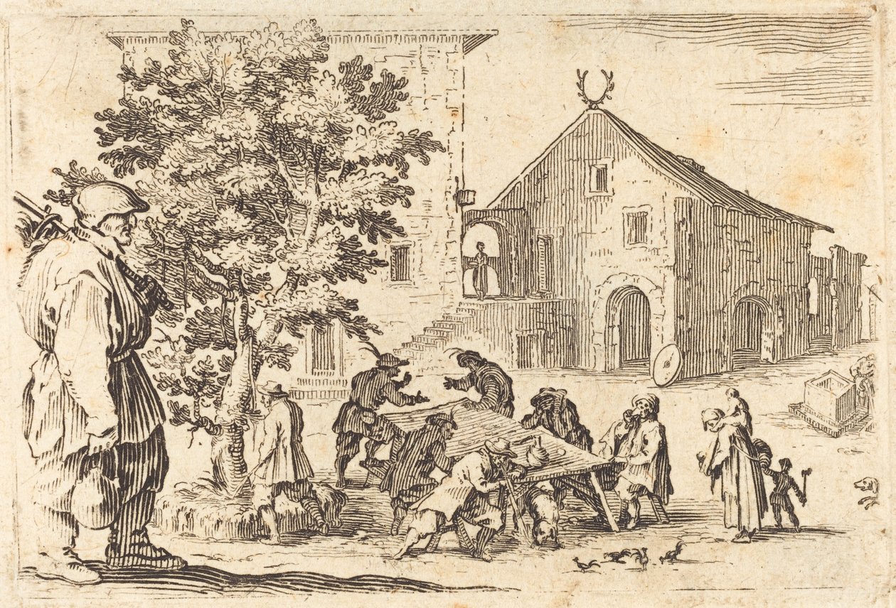 Krčma od Jacques Callot