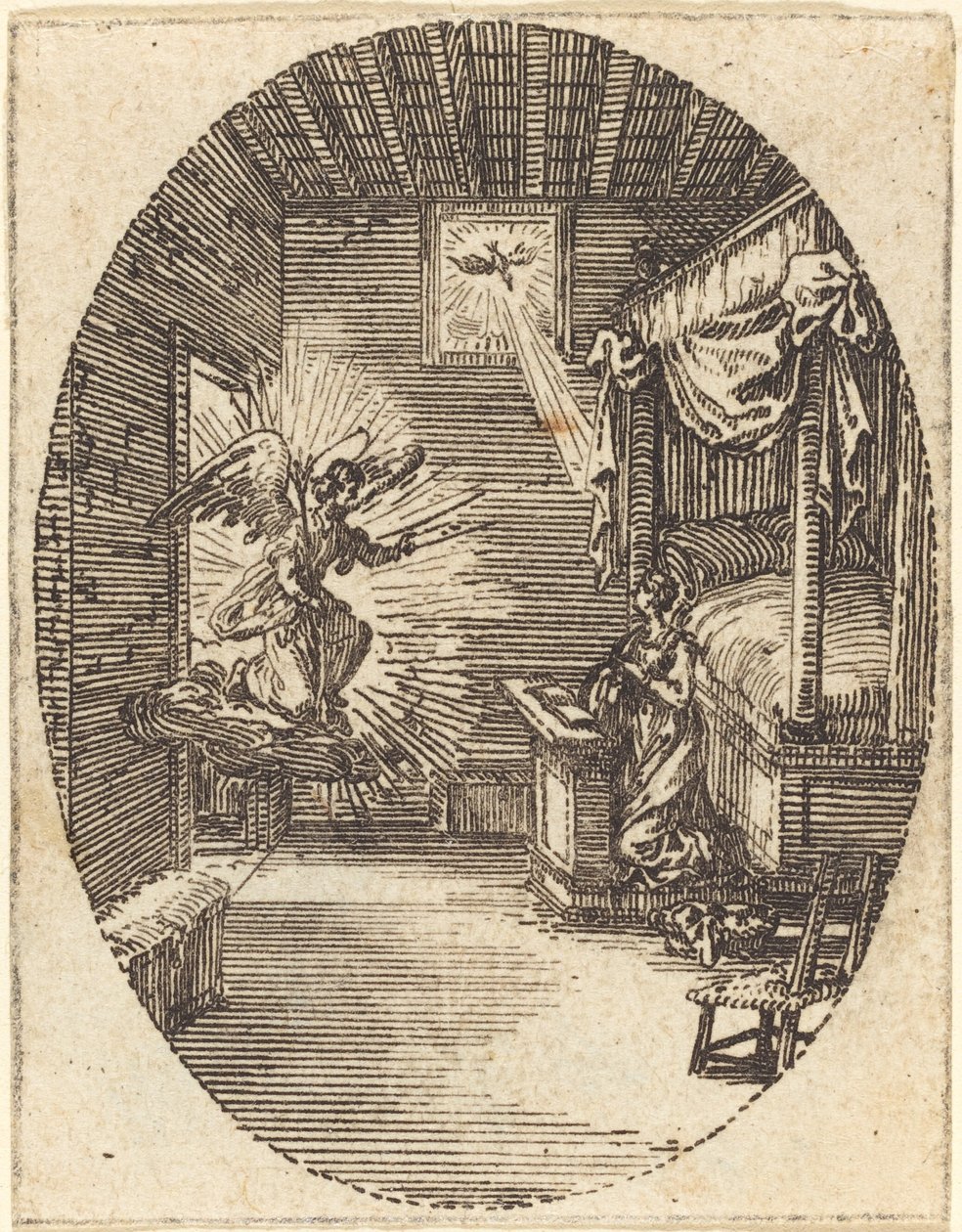 Zvěstování od Jacques Callot