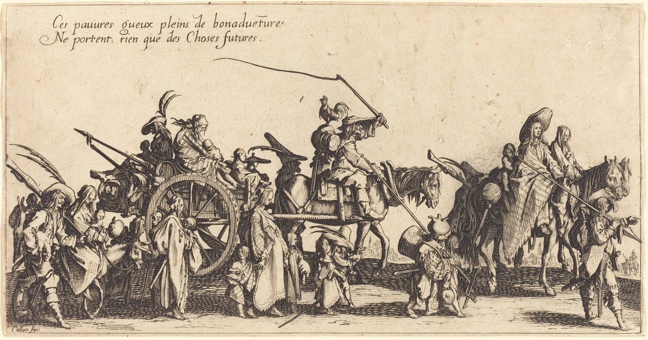 The Bohemians Marching: The Rear Guard od Jacques Callot