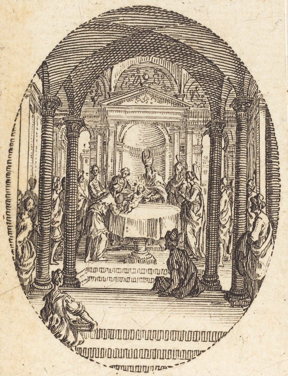 Obřízka od Jacques Callot