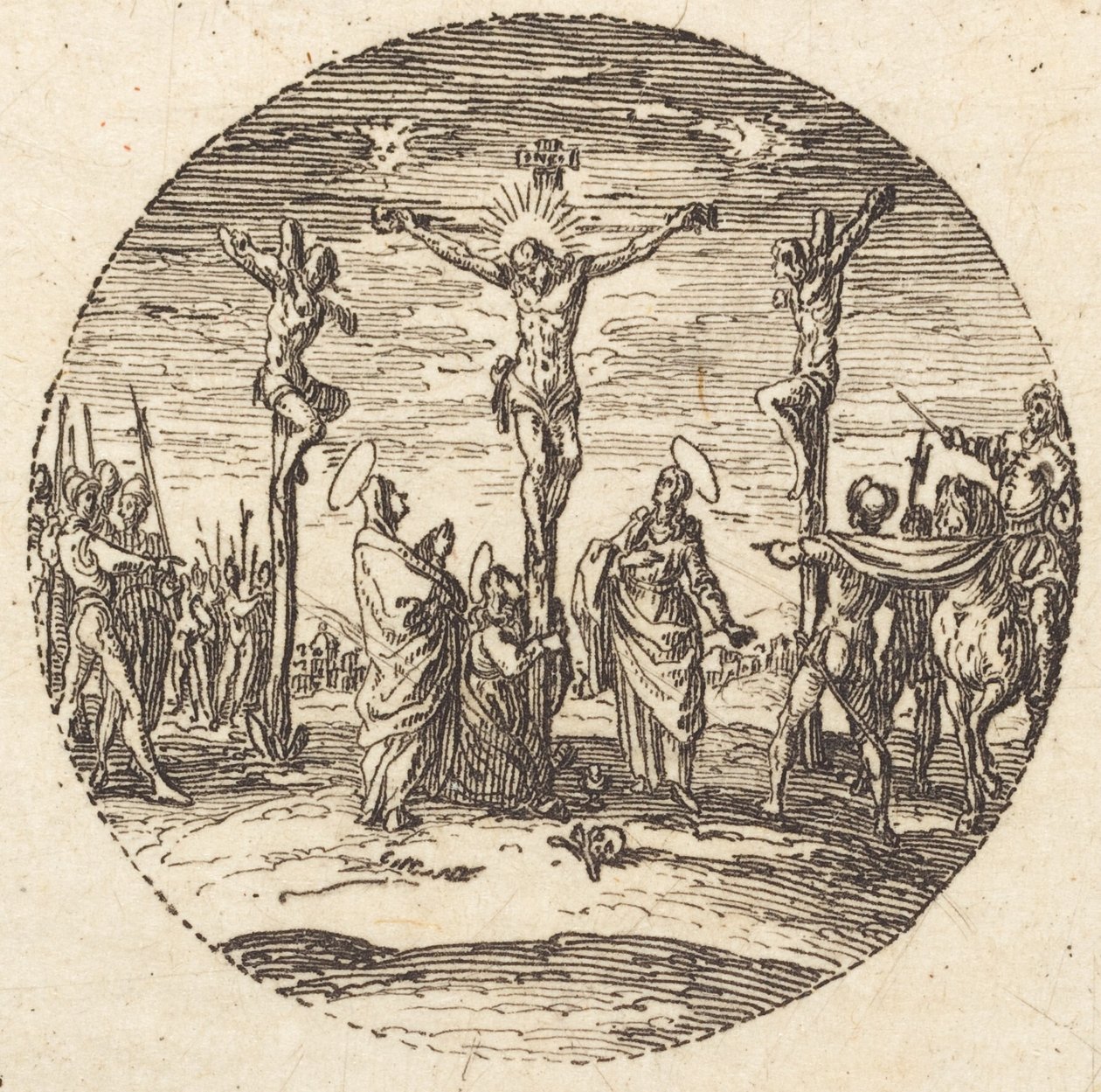 Ukřižování, c. 1631. od Jacques Callot