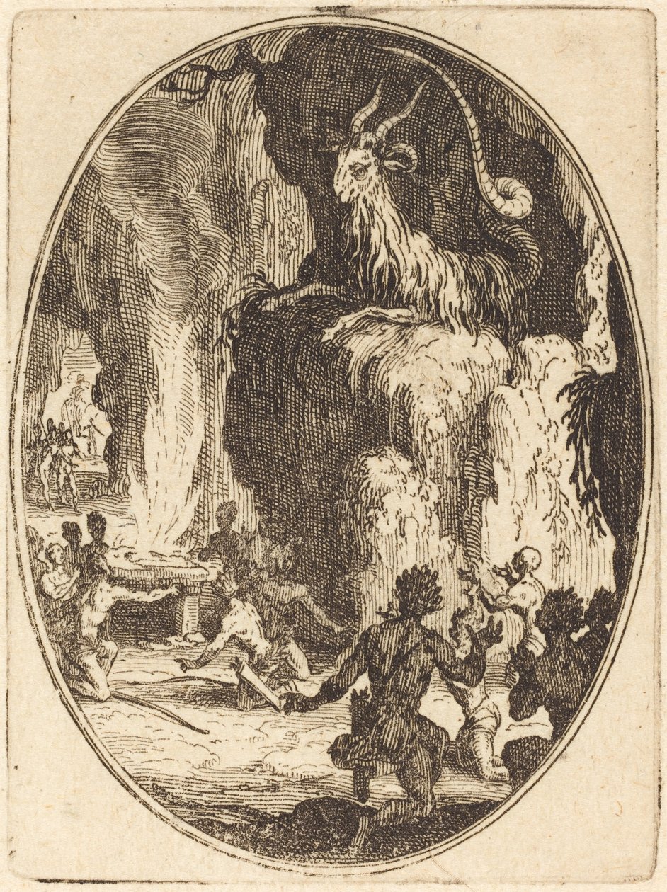 Kult démona od Jacques Callot