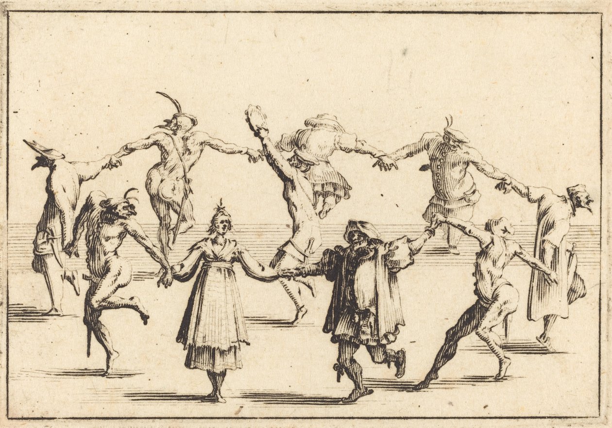 Tanec od Jacques Callot