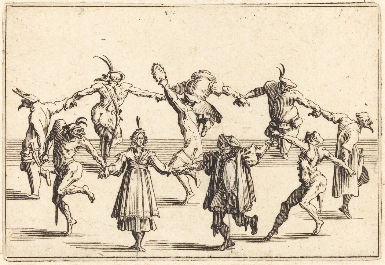 Tanec od Jacques Callot