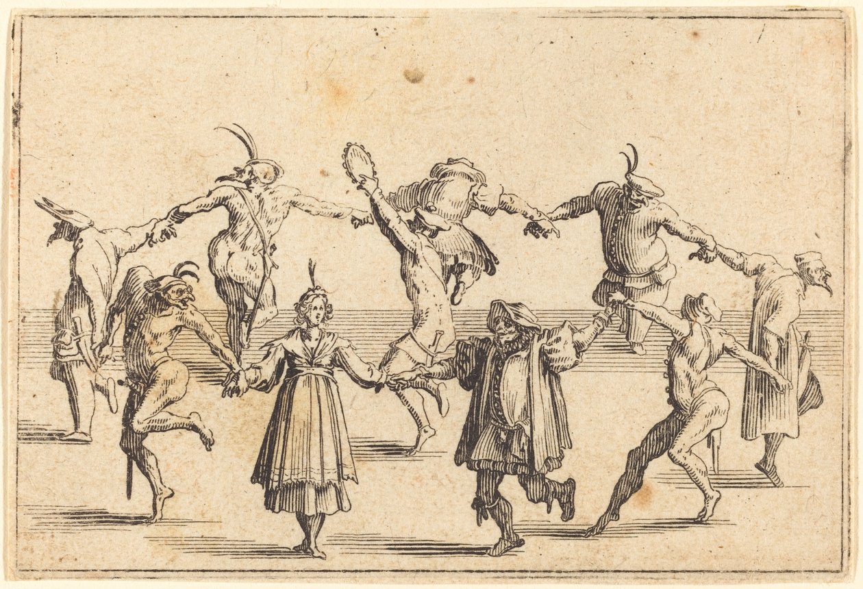 Tanec od Jacques Callot