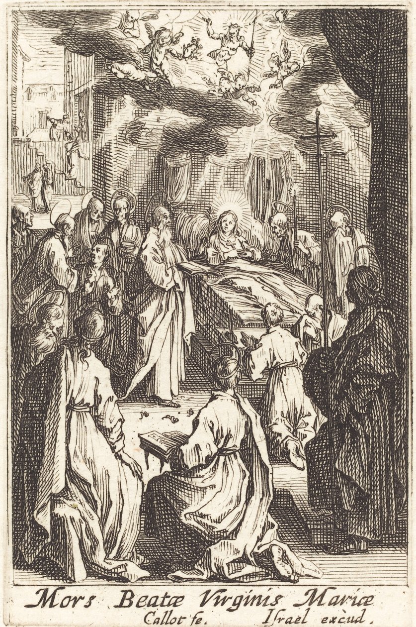 Smrt Panny od Jacques Callot