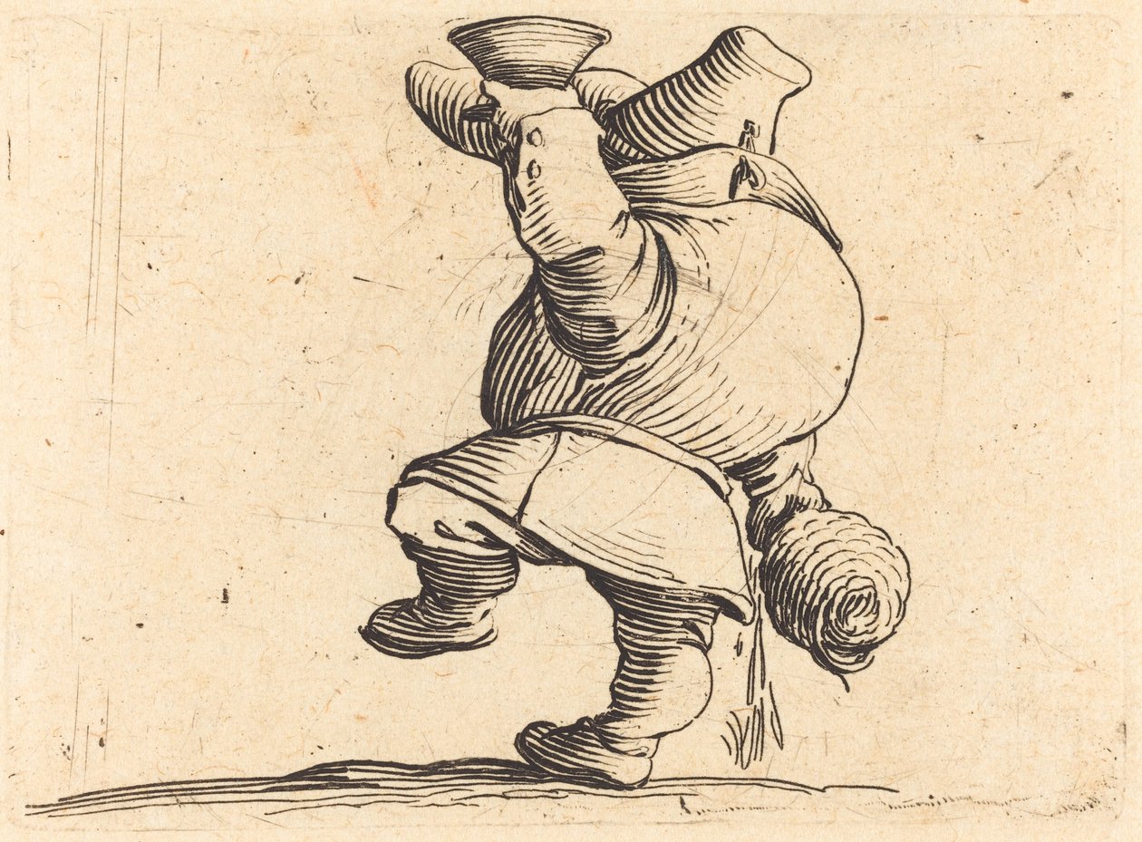 Piják, Pohled zezadu od Jacques Callot