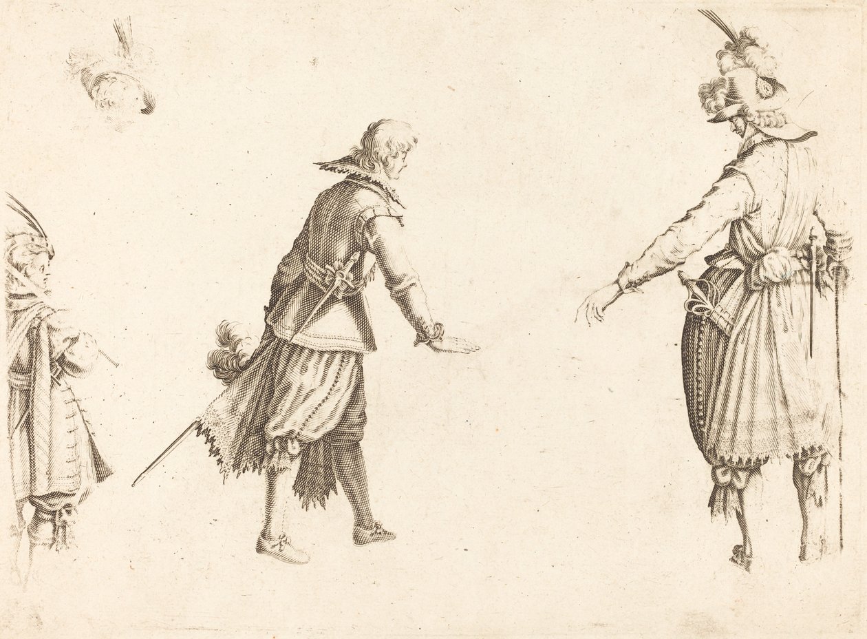 Zápis vojsk od Jacques Callot