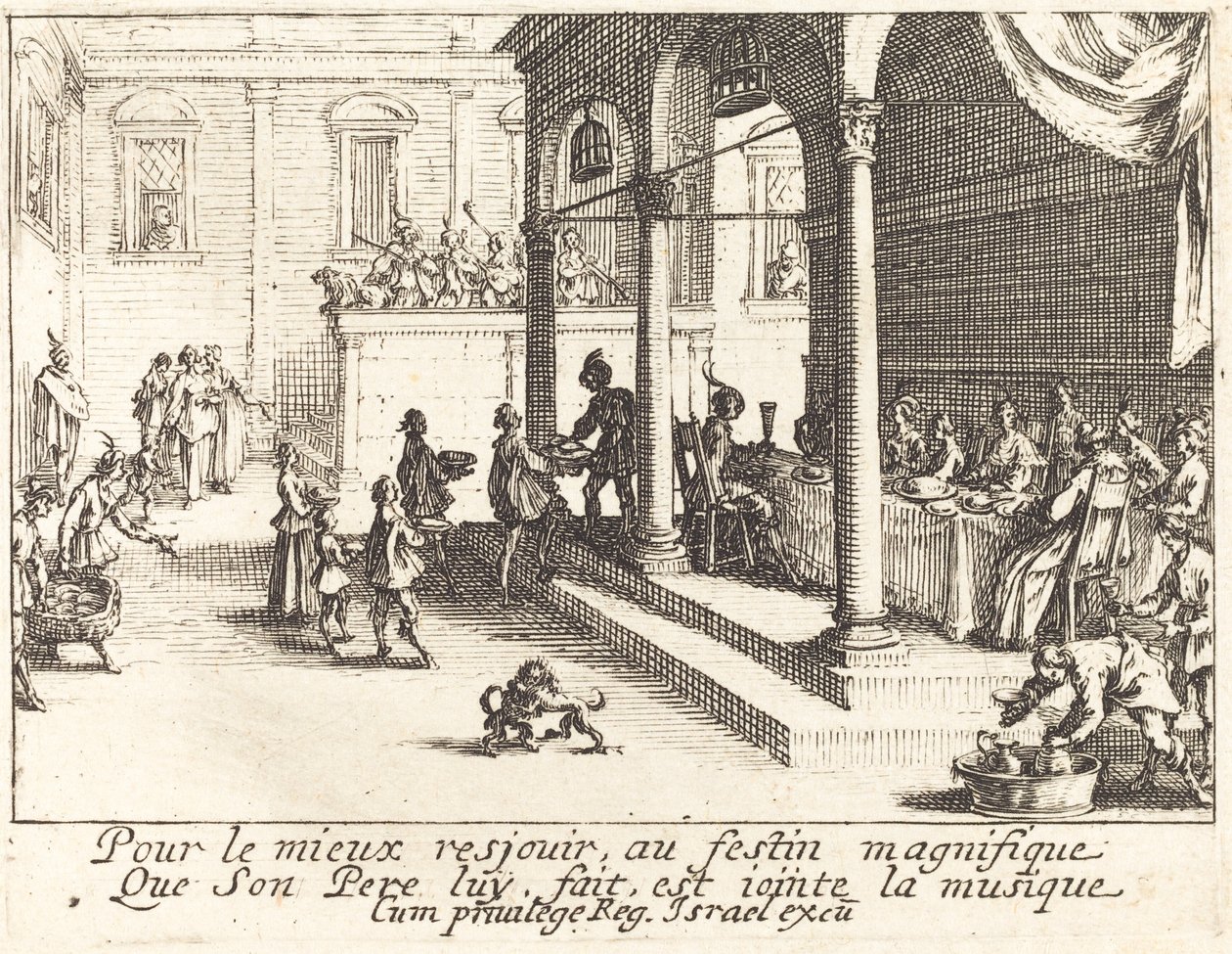 Svátek od Jacques Callot