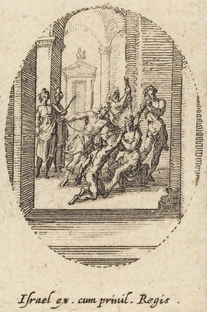 Bičování, c. 1631. od Jacques Callot