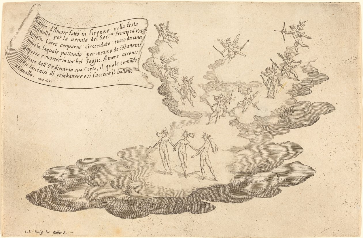 Plovák lásky od Jacques Callot