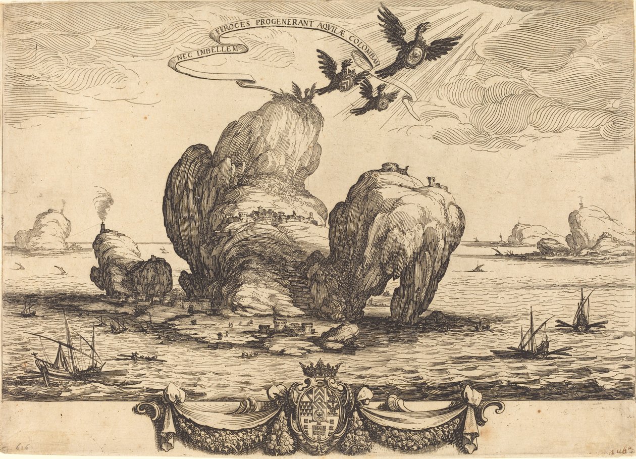 Velká skála od Jacques Callot