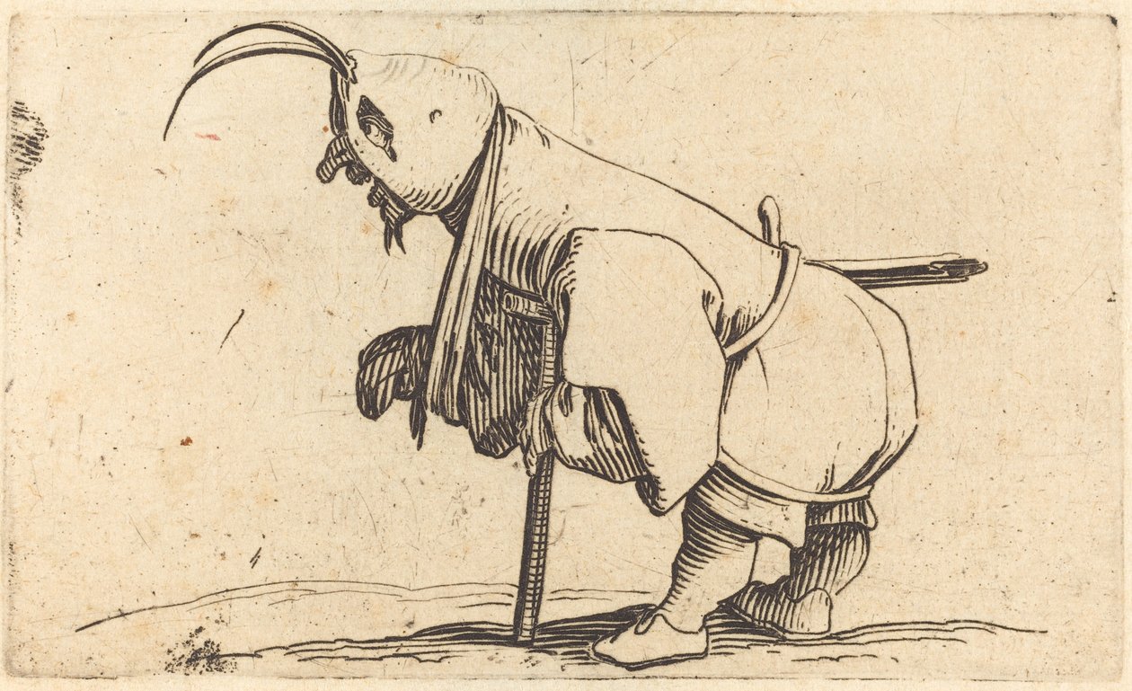 Mrzák s kapucí od Jacques Callot