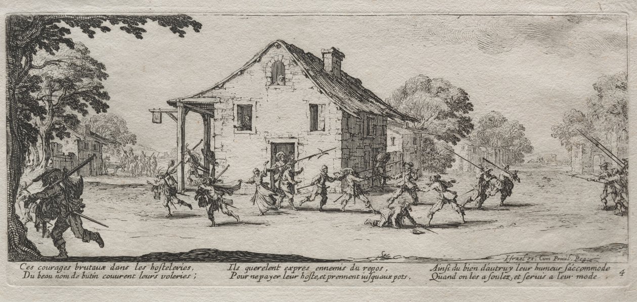 The Large Miseries of War: Marauding od Jacques Callot