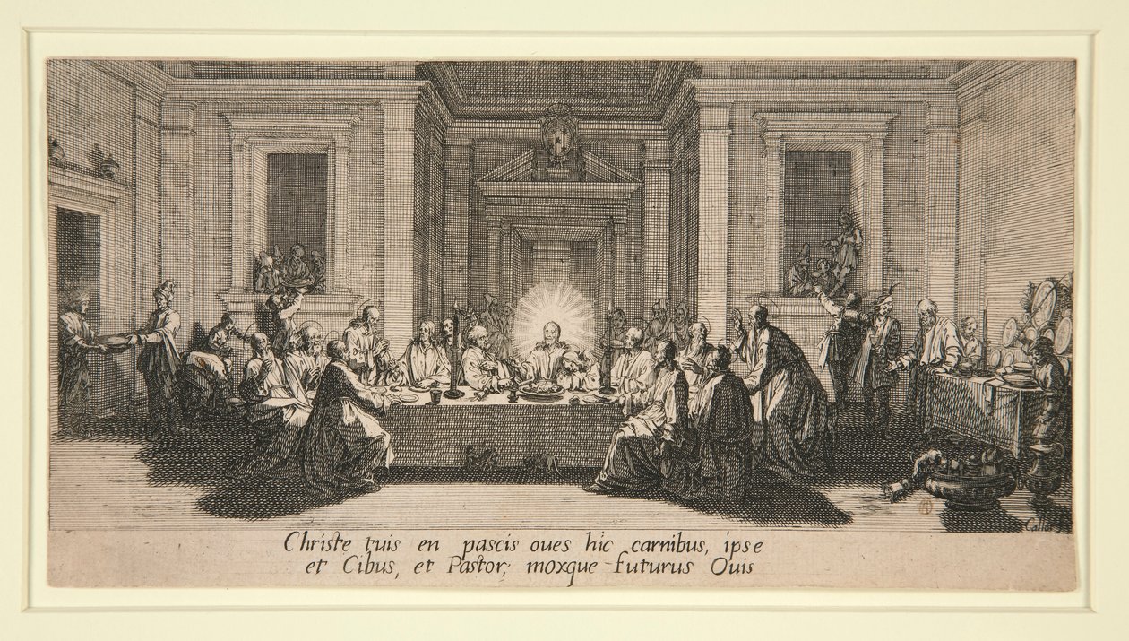 Poslední večeře od Jacques Callot
