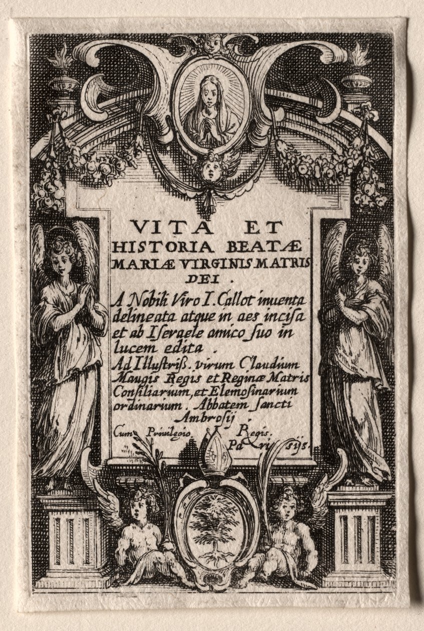 Život Panny. od Jacques Callot
