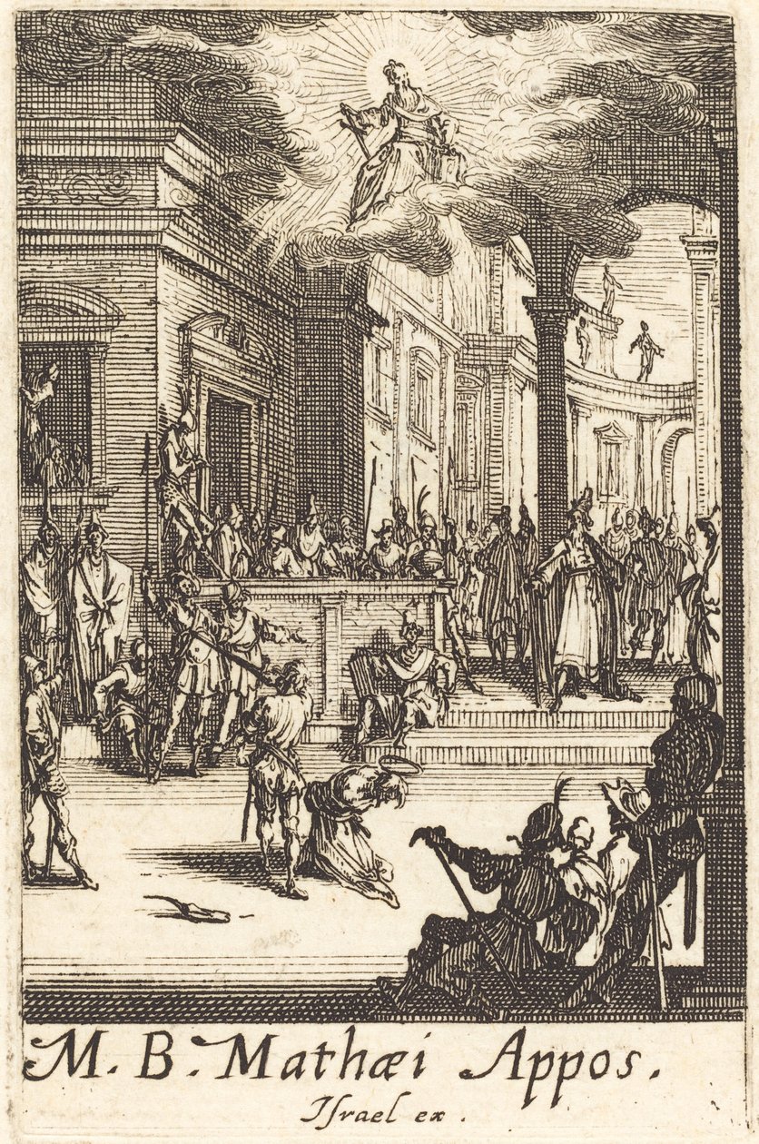 Umučení svatého Matouše od Jacques Callot