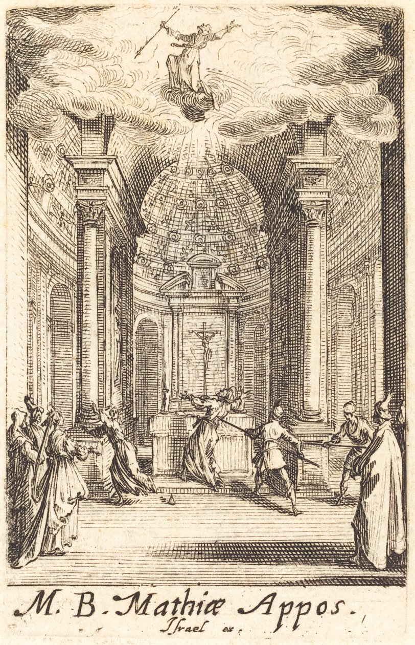 Umučení svatého Matyáše od Jacques Callot