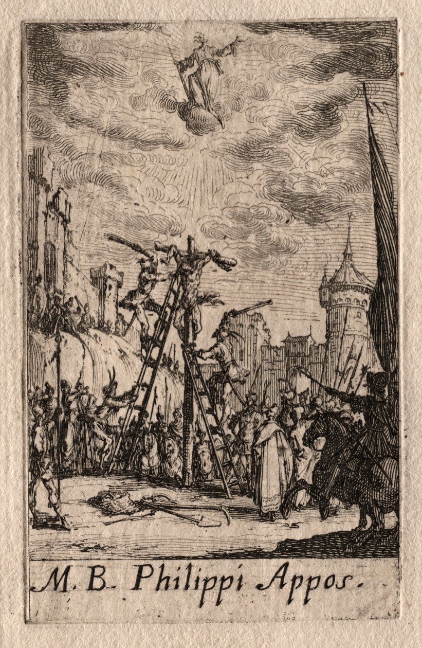 Umučení apoštolů: Svatý Filip od Jacques Callot