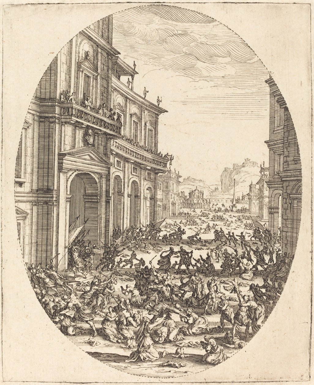Masakr neviňátek, c. 1622. od Jacques Callot