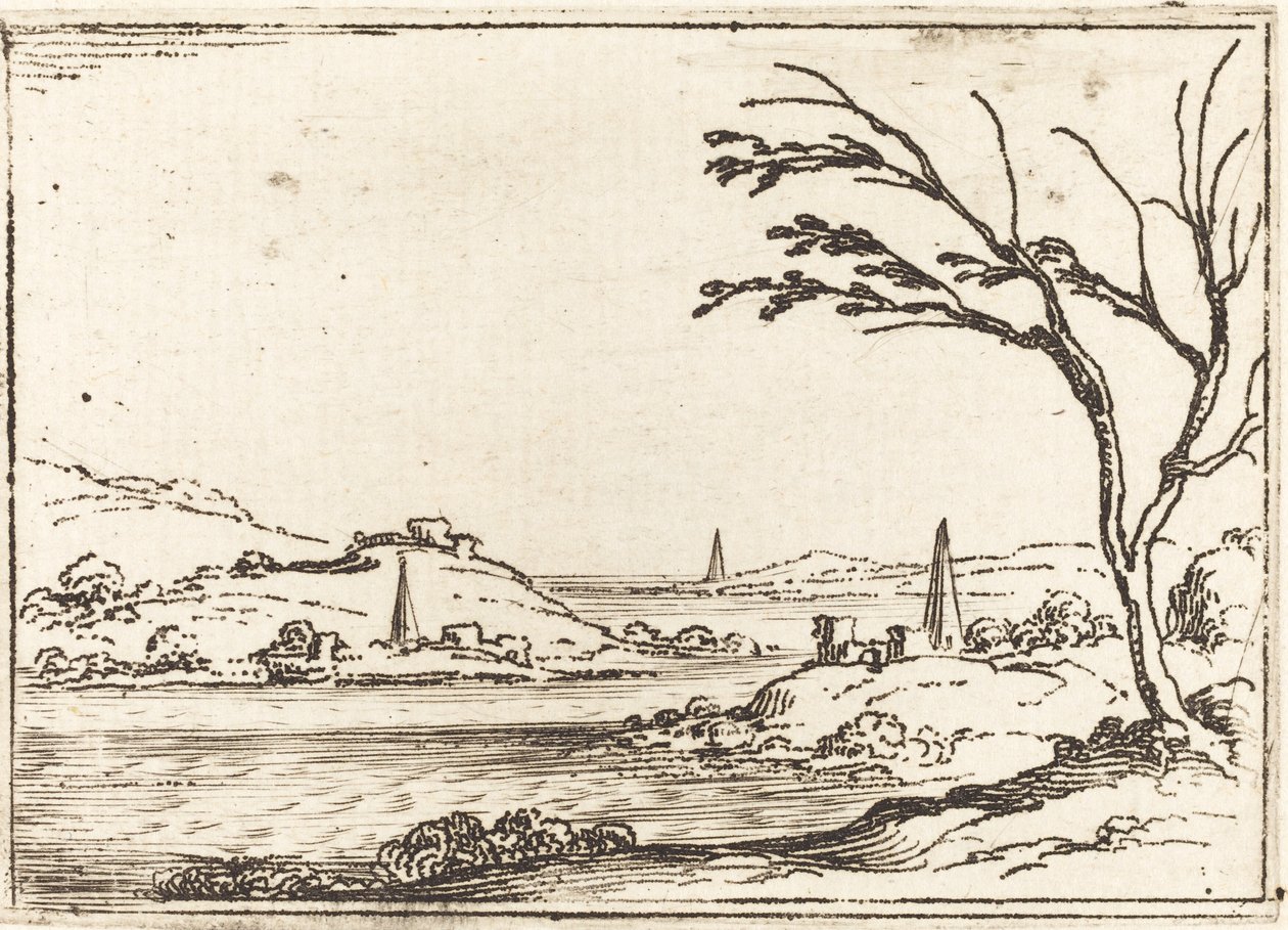 Záplava Nilu od Jacques Callot