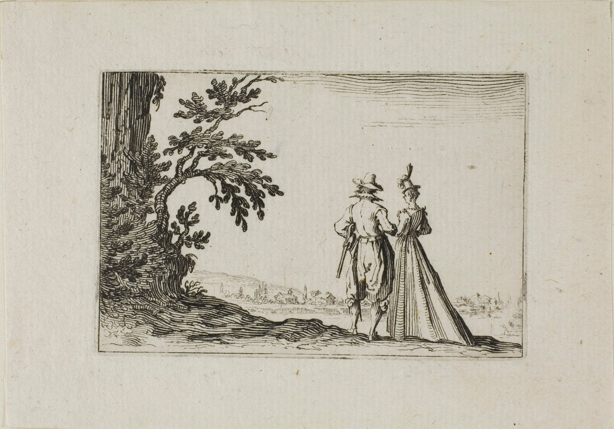 Promenáda, od The Caprices od Jacques Callot