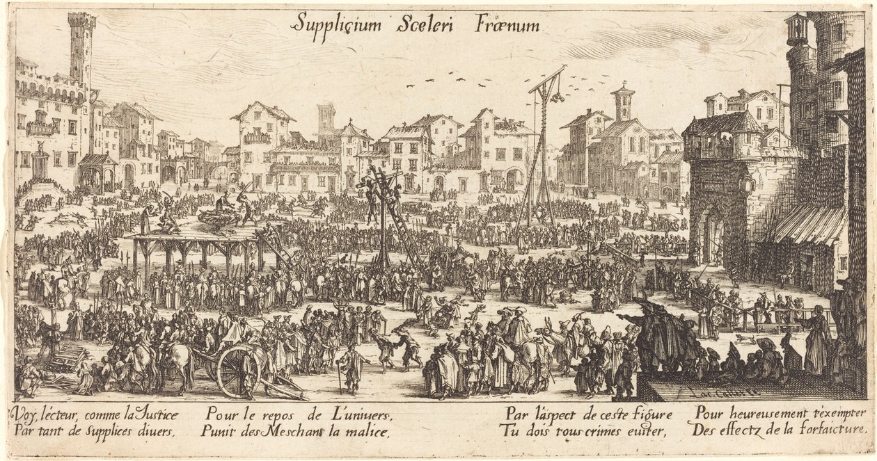 Tresty od Jacques Callot