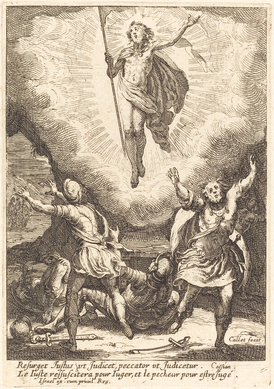 Vzkříšení od Jacques Callot