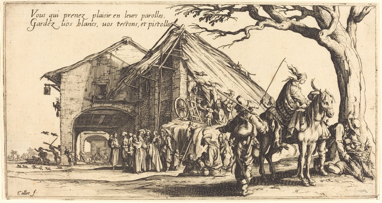 Místo zastavení od Jacques Callot